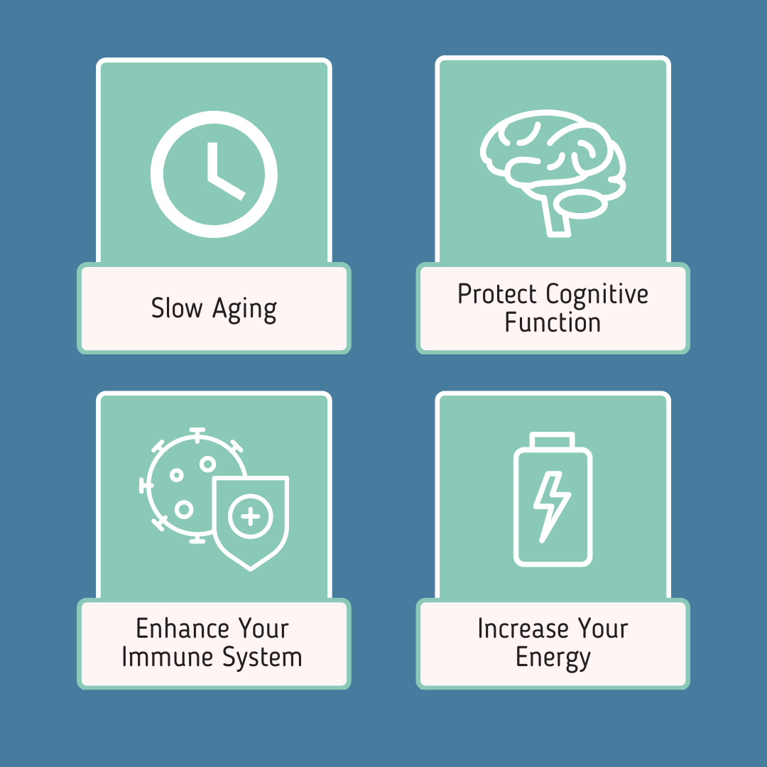 NAD+ NMN Liposomal Anti Aging Supplement Complex AEON with Nicotinamide DUO™