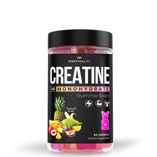 Creatine Monohydrate Gummy Bears Low-Sugar